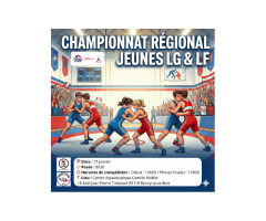 Lire la suite à propos de l’article Championnat régional de lutte U13 à U20 en lutte gréco romaine et lutte féminine